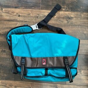 Chrome industries Blue and Brown Messenger Bag